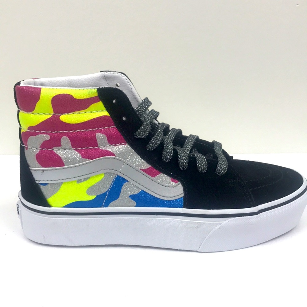 Vans Sk8 Hi Camo Skate Sneakers